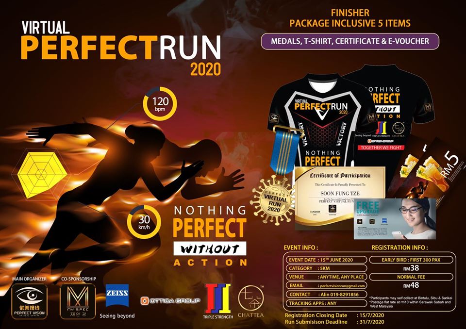 🎊🎉PROUDLY ANNOUNCE~!! OUR FIRST VIRTUAL RUN🎊🎉