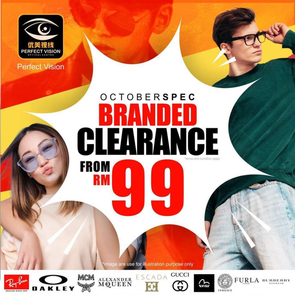BRANDED CLEARANCE FROM RM99